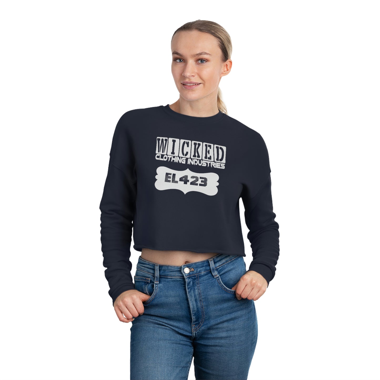 Wicked EL423 Cropped Sweatshirt