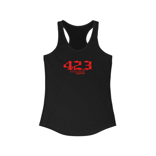 423 Red /Racerback Tank Top