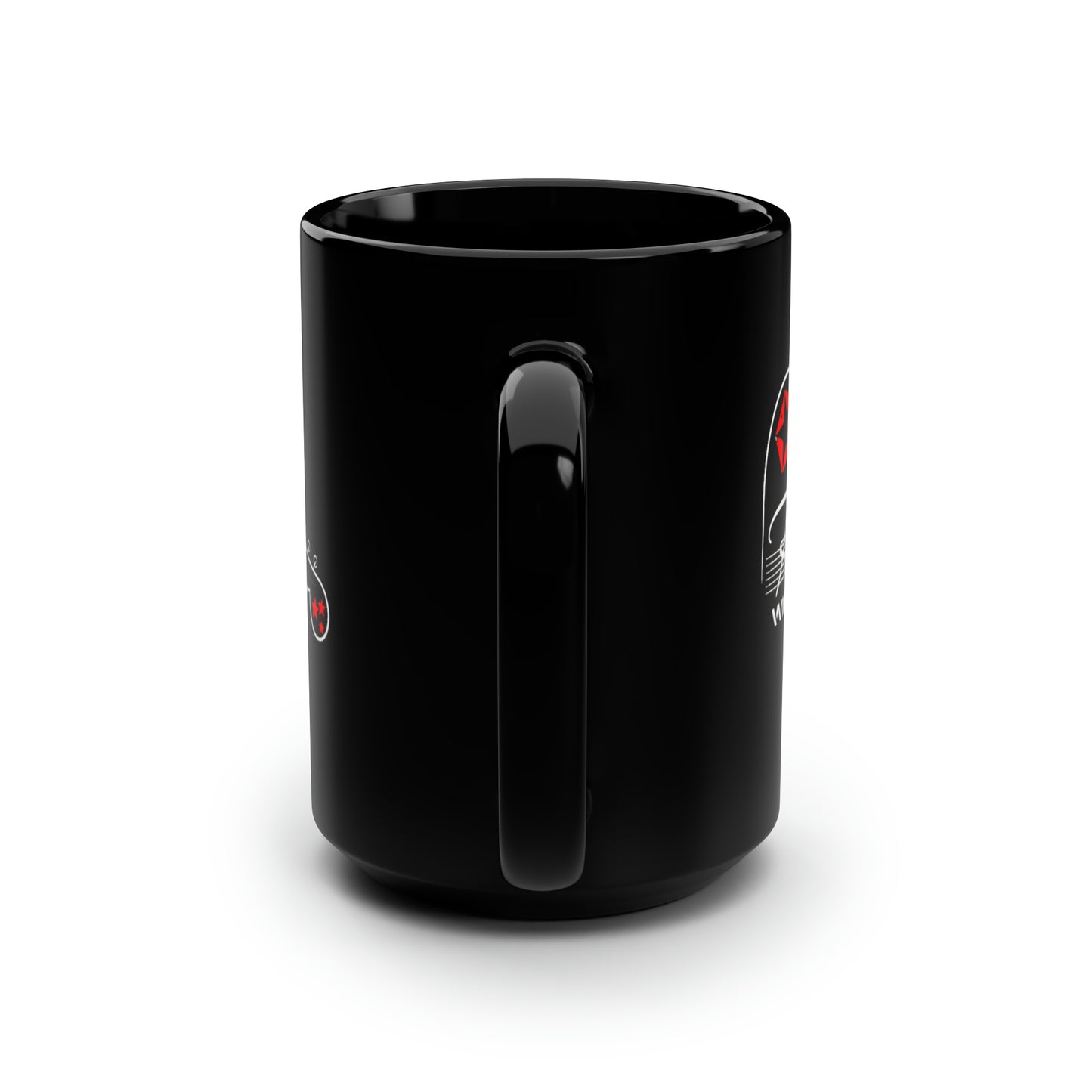 Rock N Roll /Black Mug, 15oz