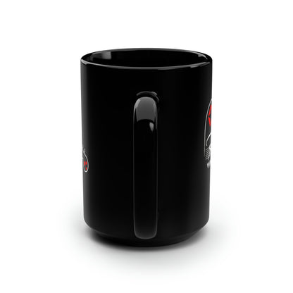 Rock N Roll /Black Mug, 15oz