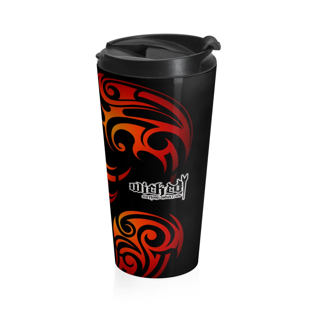 Stainless Steel Travel Mug FLAMES