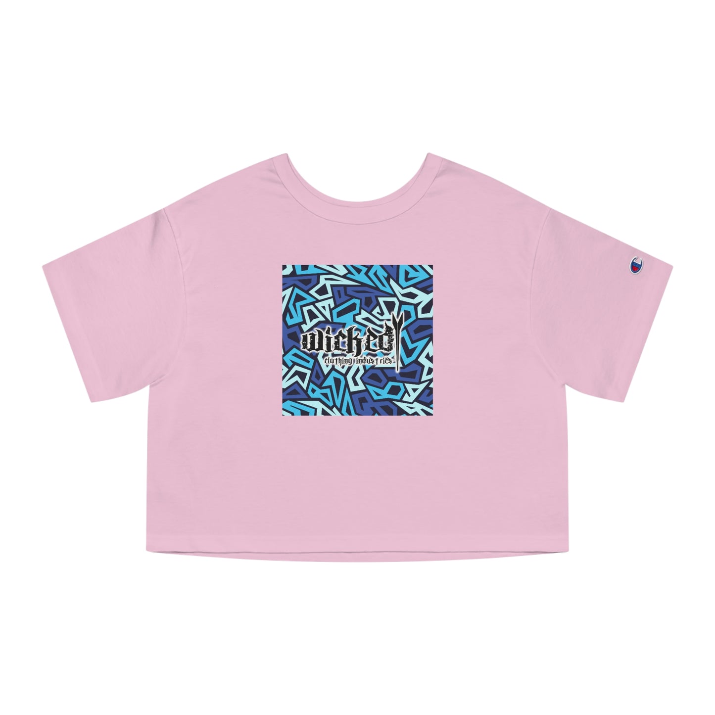 Pacific Prism/ Cropped T-Shirt