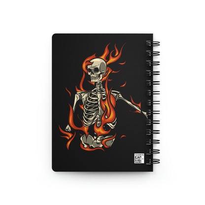 Wicked Flames /Spiral Bound Journal