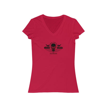 Women's Jersey Short Sleeve V-Neck Tee