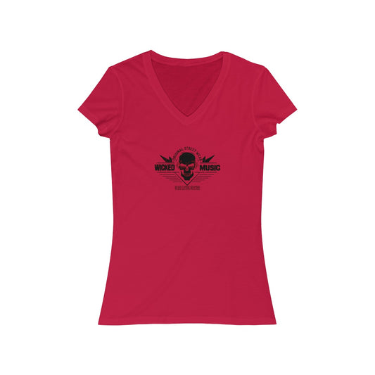 Women's Jersey Short Sleeve V-Neck Tee