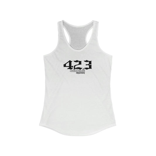423  Black /Racerback Tank Top