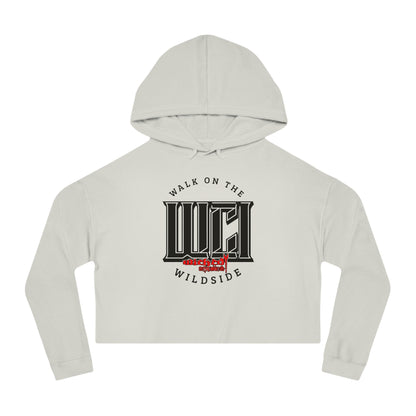 Walk On The Wildside/ Cropped Hooded Sweatshirt