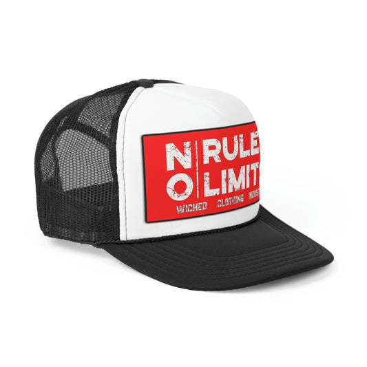 No Rules No Limits Trucker  Hat