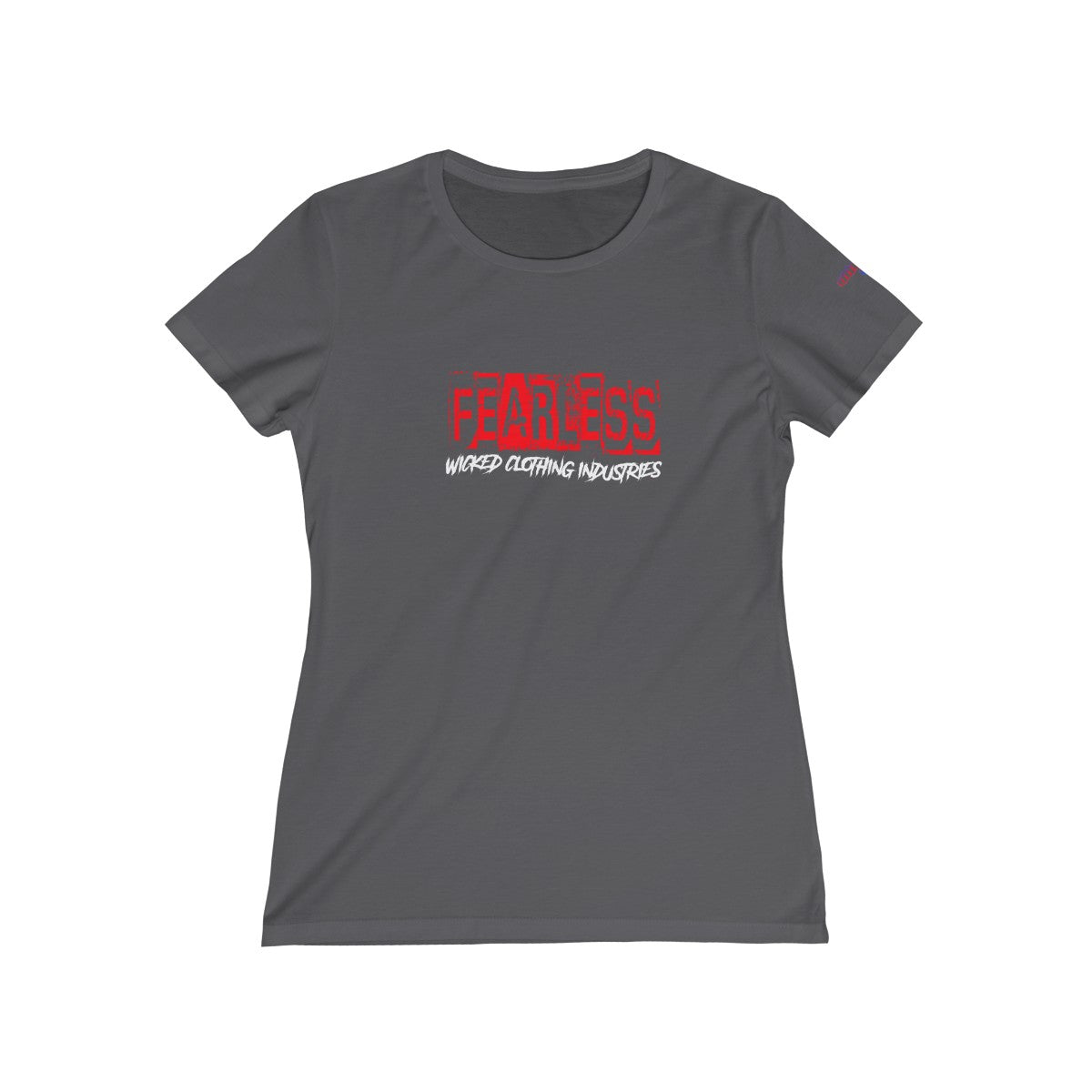 Fearless Red / Shorter Sleeve Tee