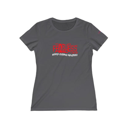 Fearless Red / Shorter Sleeve Tee
