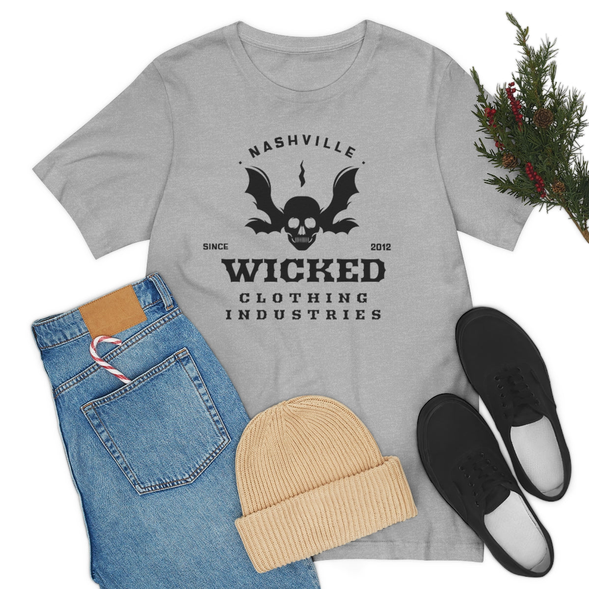Wicked Bat Nashville Tee Shirt