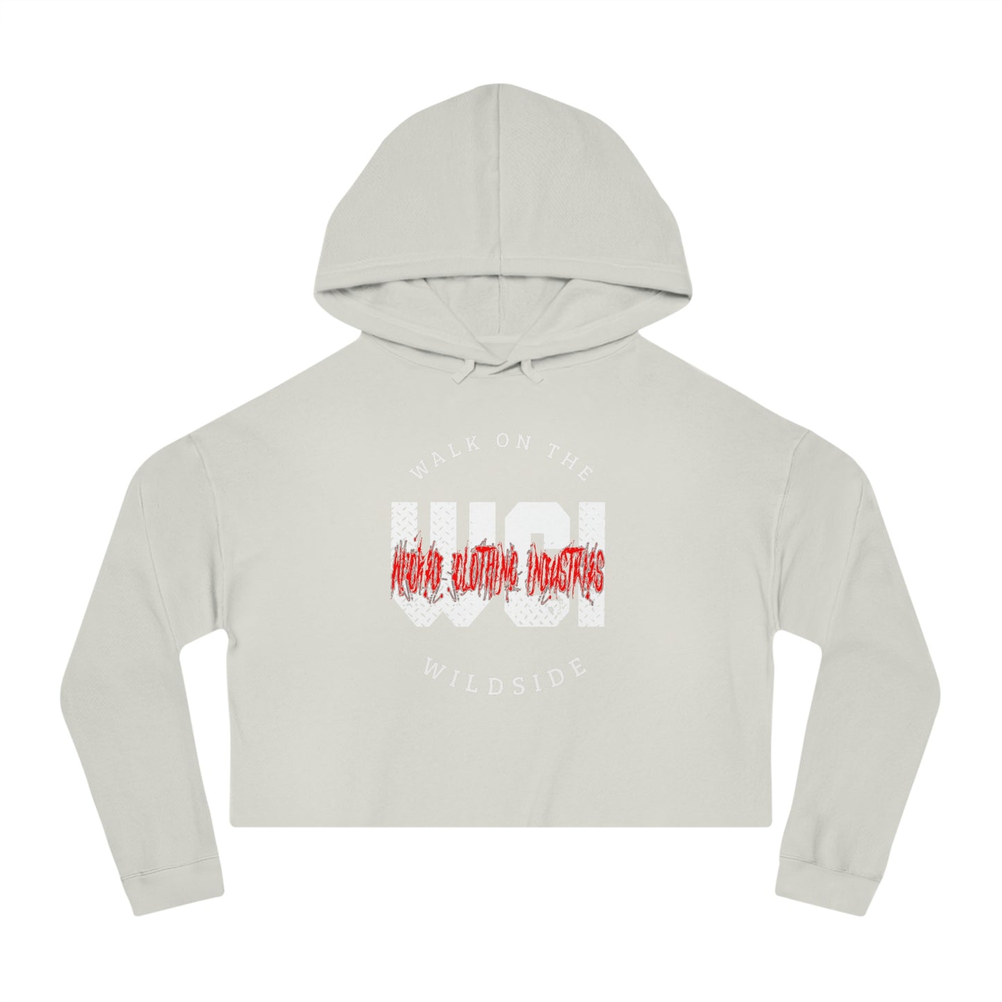 Walk On The Wildside 2/ Cropped Hooded Sweatshirt