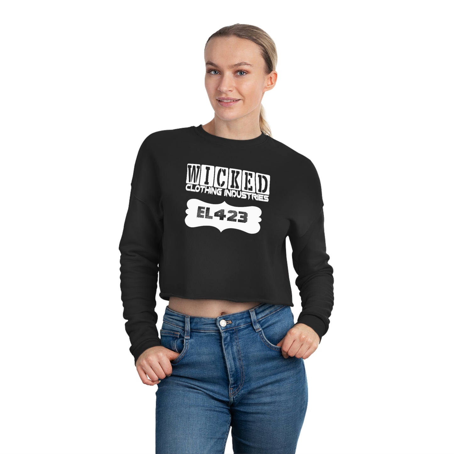 Wicked EL423 Cropped Sweatshirt