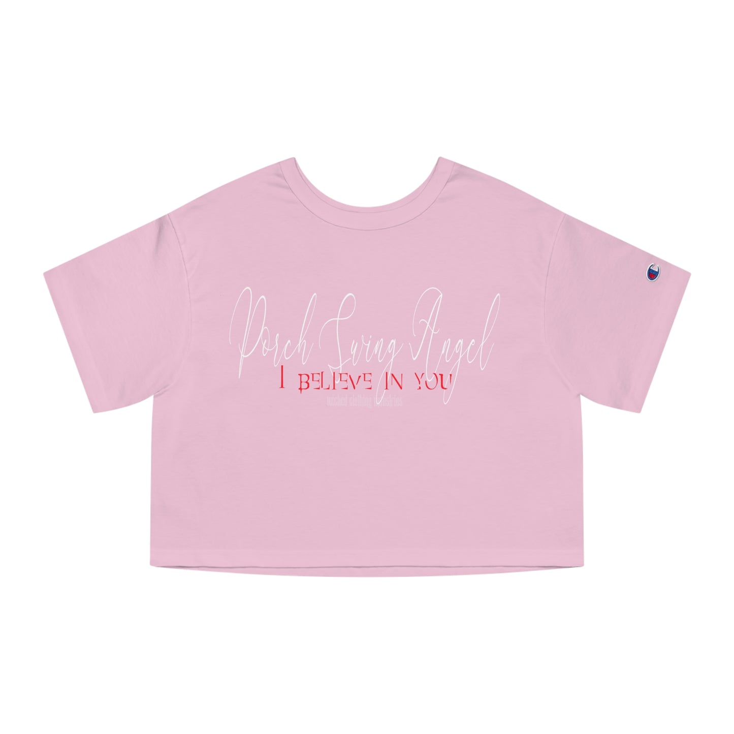 Porch Swing Angel E.L. Cropped T-Shirt