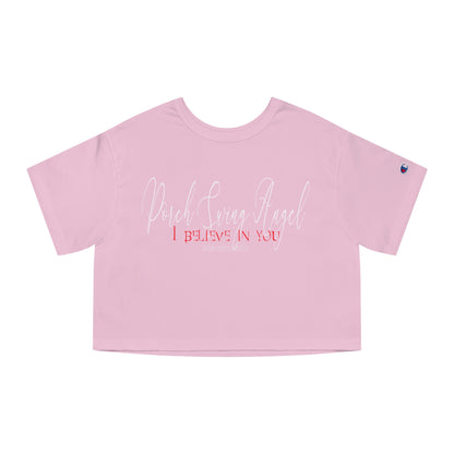 Porch Swing Angel E.L. Cropped T-Shirt