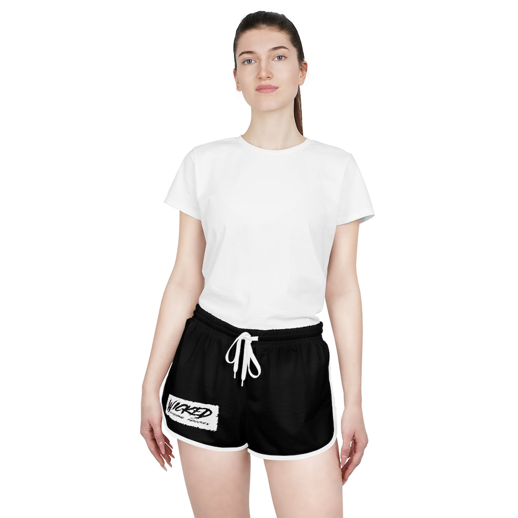 Copy of Crush It/ Relaxed fit Shorts/ Black/Backside