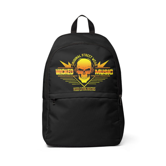 Sunset/ Wicked Music Unisex Fabric Backpack