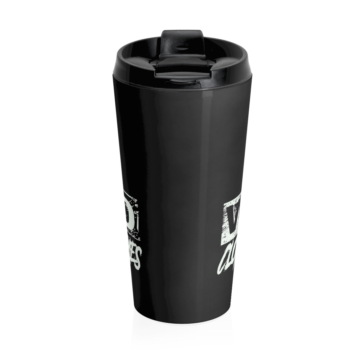 Stay Wild 2/Black/Neon Green/Stainless Steel Travel Mug
