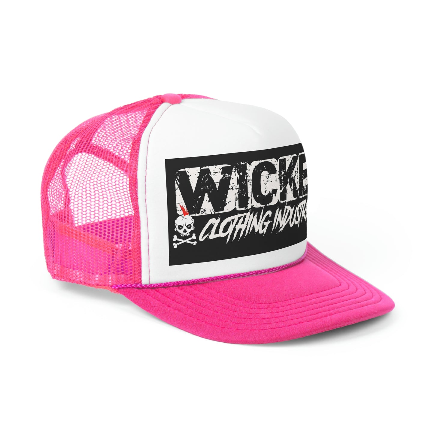 Wicked Punk Rock/ Pink Trucker Caps