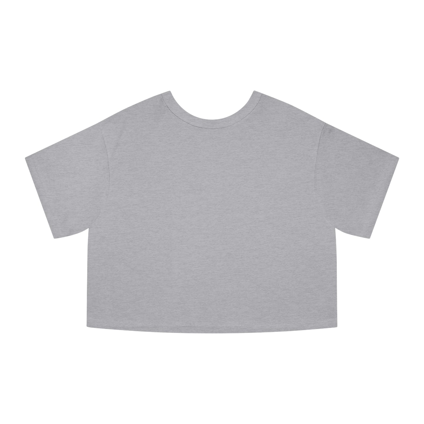 423 Hot Pink & White/ Cropped T-Shirt
