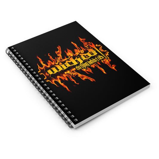 Wicked Flame/ Spiral Notebook - Ruled Line