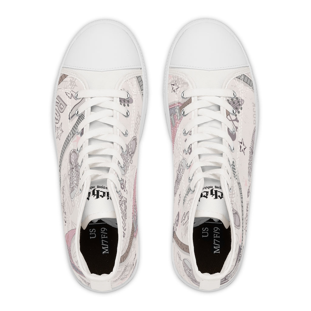 Rock N Roll High Top Sneakers