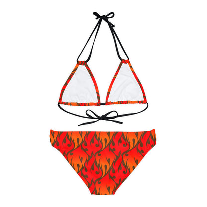 Rebel Love Strappy Bikini Set