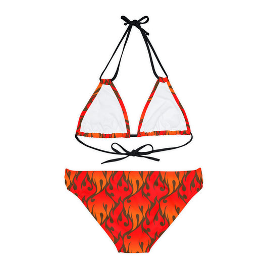 Rebel Love Strappy Bikini Set