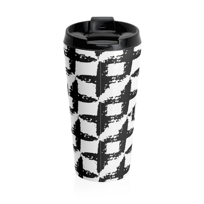 Old School/Stainless Steel Travel Mug