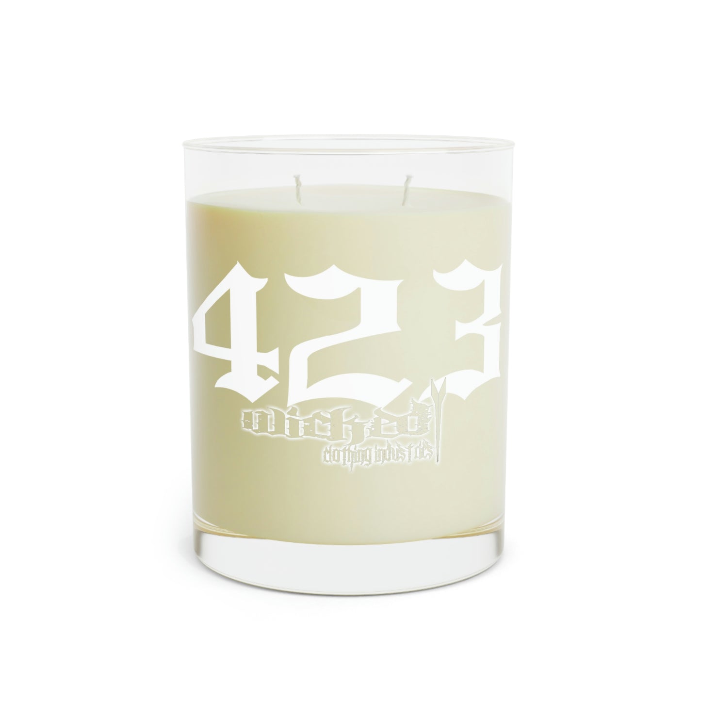 Wicked 423 on Glass /Scented Candle