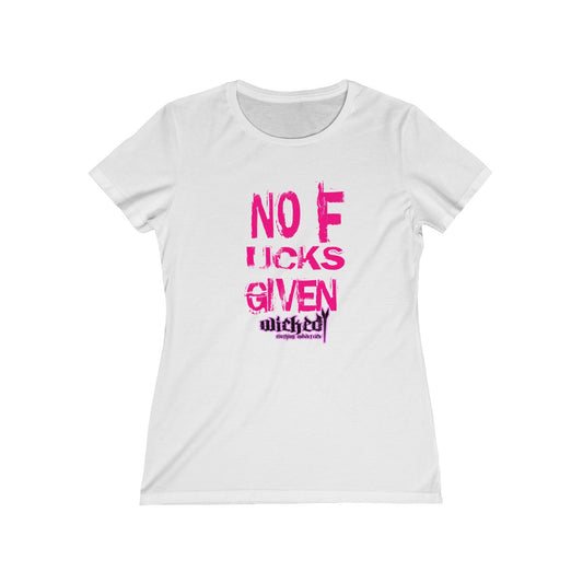 No Fucks Given/ Pink/ Tee Shirt
