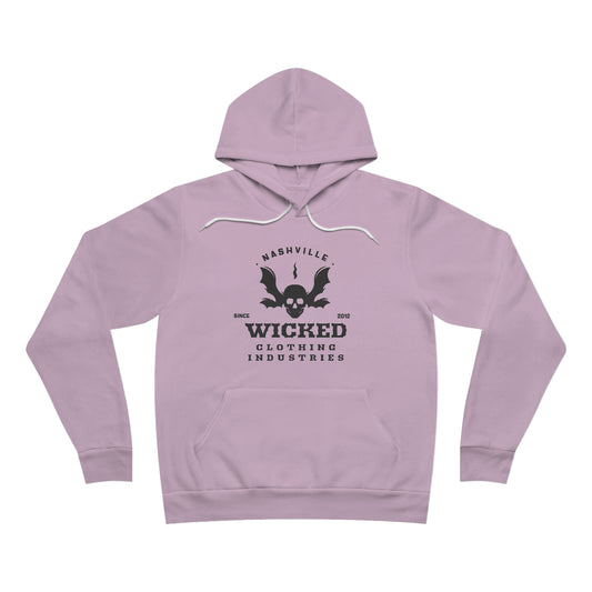 Wicked Bat Nashville  Fleece Pullover Hoodie