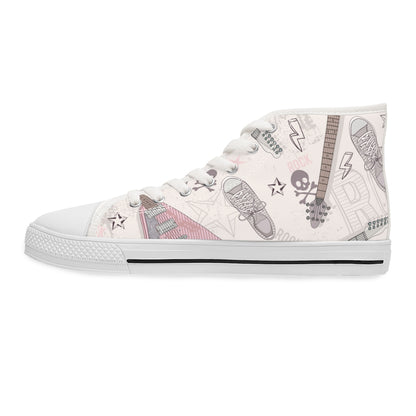 Rock N Roll High Top Sneakers
