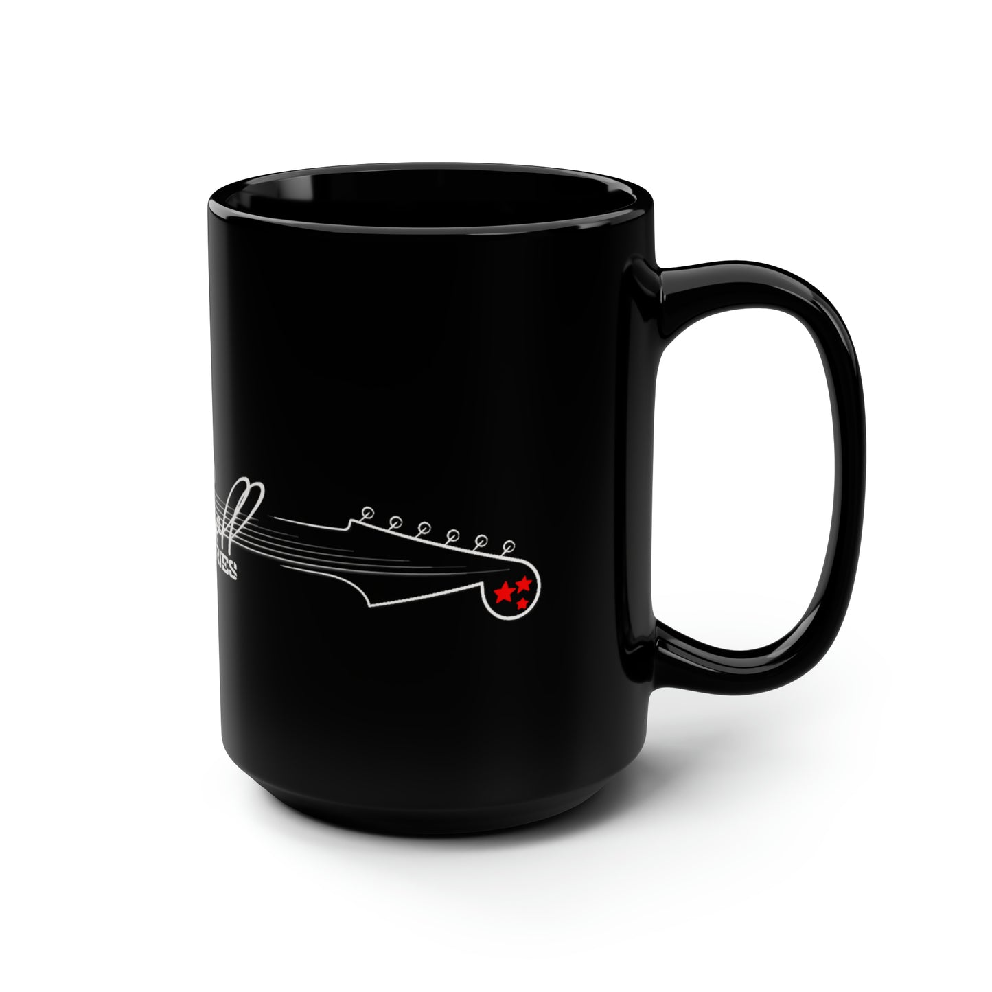 Rock N Roll /Black Mug, 15oz