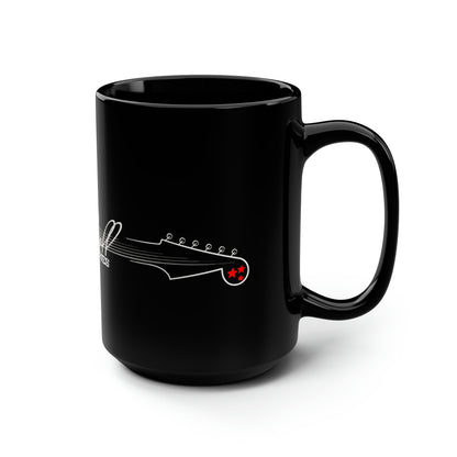 Rock N Roll /Black Mug, 15oz
