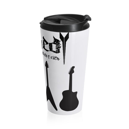 Guitars/ Stainless Steel Travel Mug