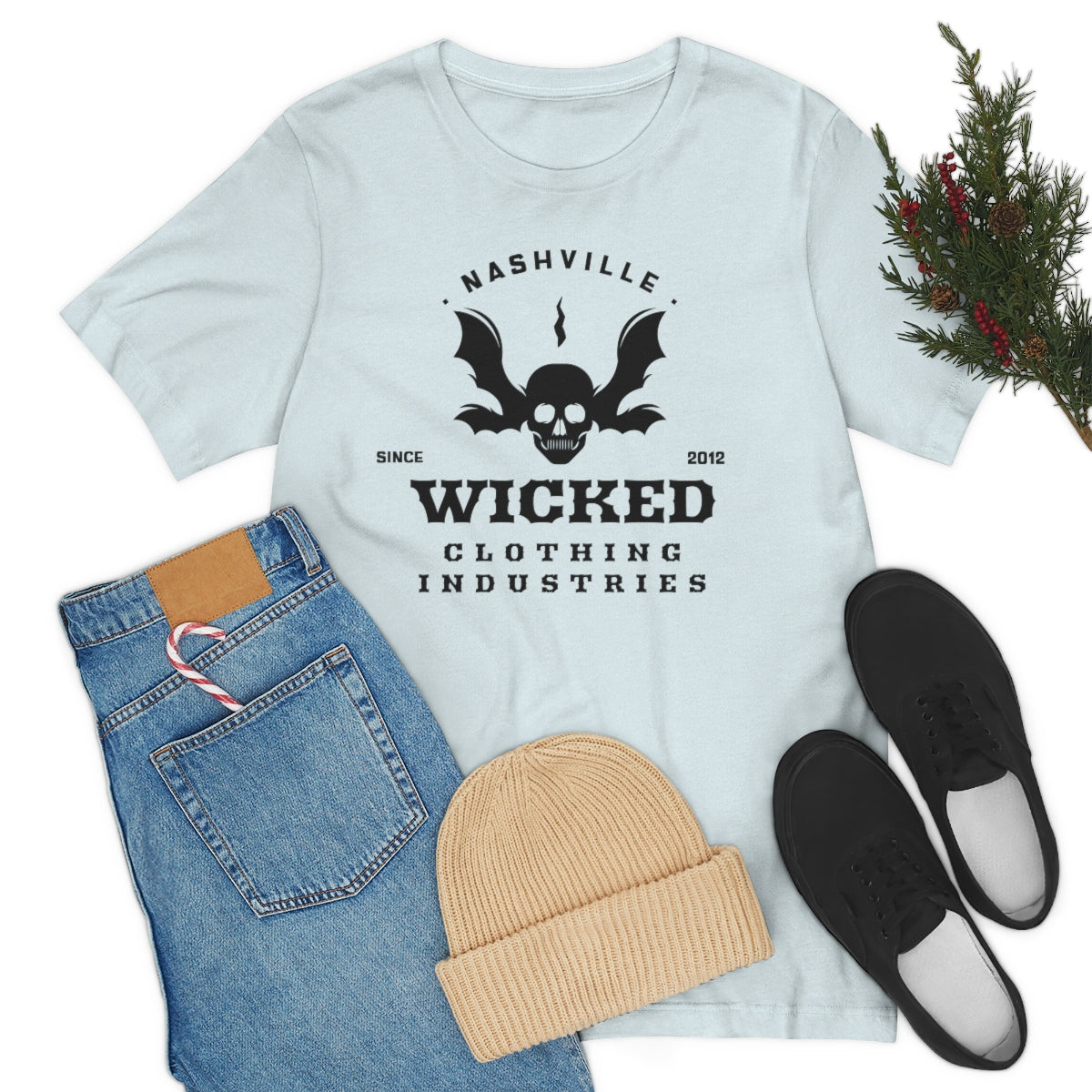 Wicked Bat Nashville Tee Shirt
