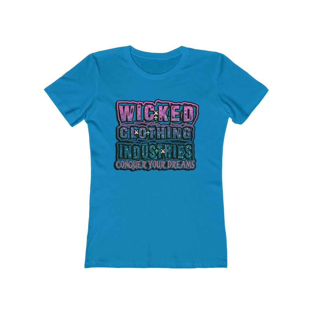 Women's /Conquer You Dreams / Water Color fade/Women's Tee