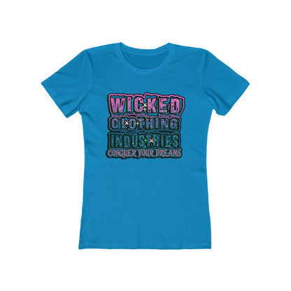 Women's /Conquer You Dreams / Water Color fade/Women's Tee