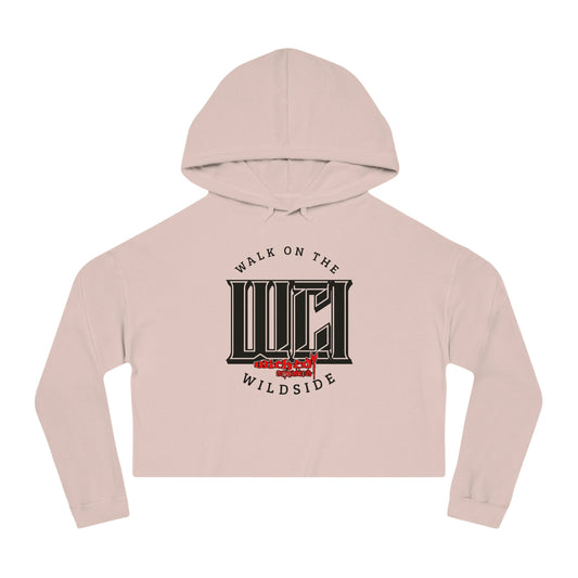 Walk On The Wildside/ Cropped Hooded Sweatshirt
