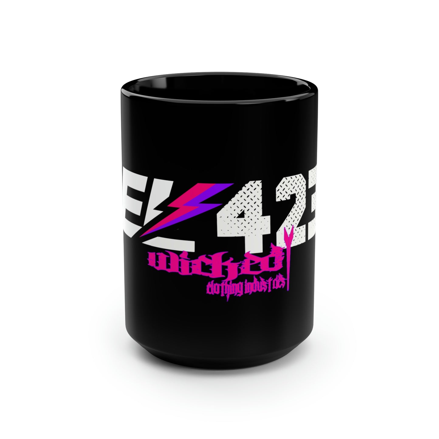 Shockwave EL423 /Black Mug, 15oz