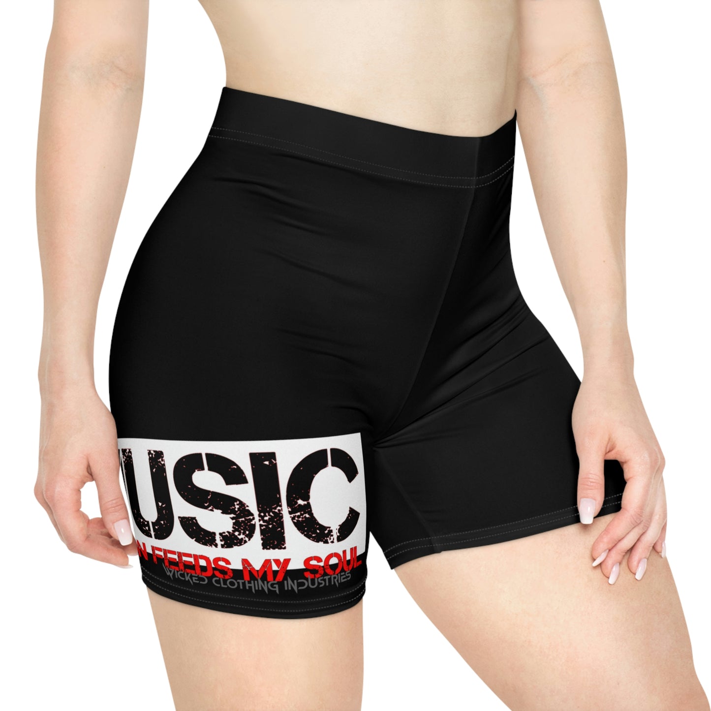 Music Passion Feeds My Soul/ Biker Shorts