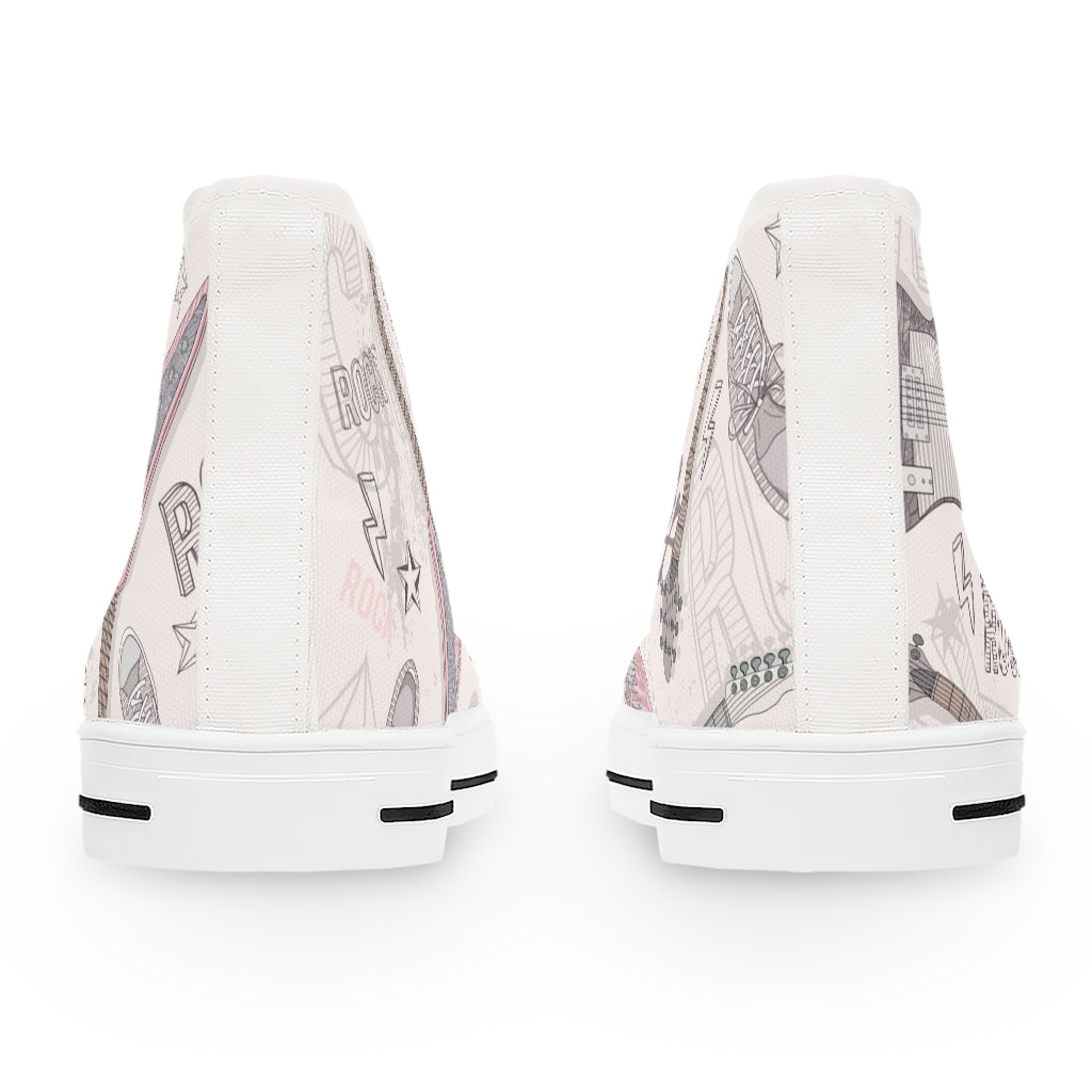 Rock N Roll High Top Sneakers