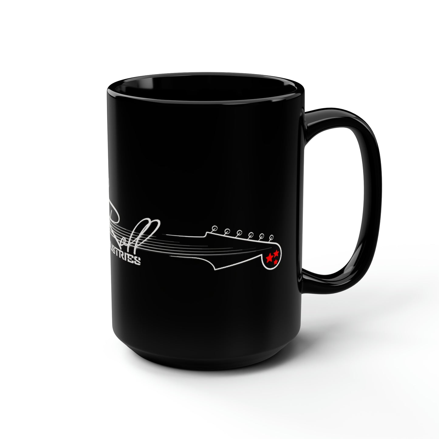 Rock N Roll /Black Mug, 15oz