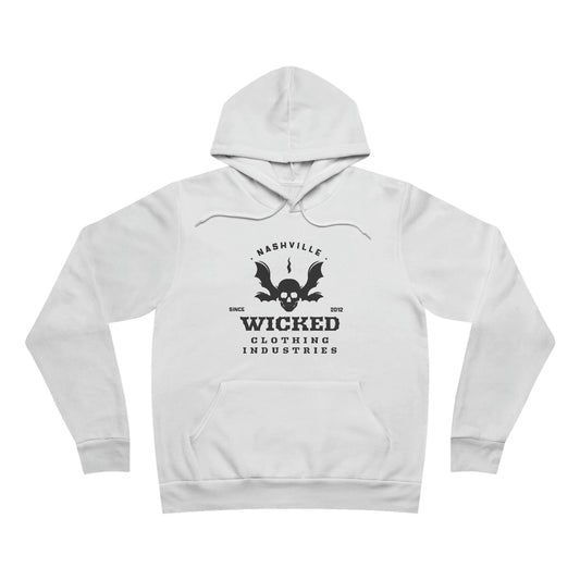 Wicked Bat Nashville  Fleece Pullover Hoodie
