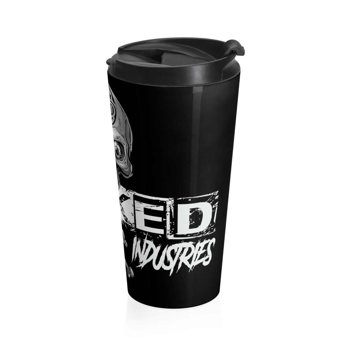 Stay Wild 4/ Black N White/ Stainless Steel Travel Mug