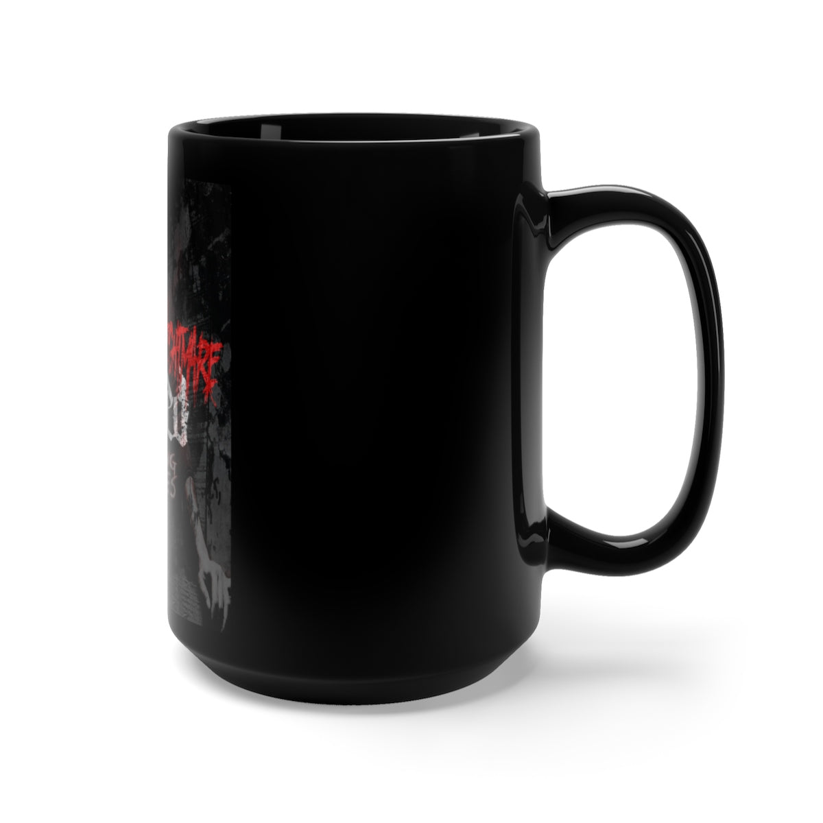 BEAUTIFUL NIGHTMARE/ Black Coffee Mug
