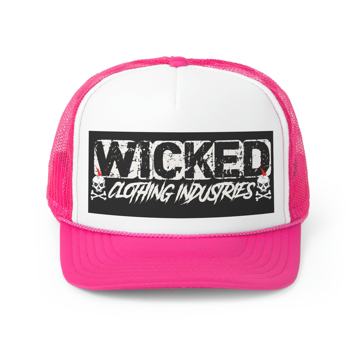 Wicked Punk Rock/ Pink Trucker Caps