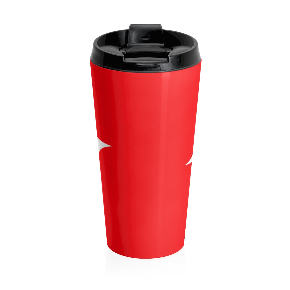 Stainless Steel Travel Mug ( THE HUSTLE NEVER ENDS )