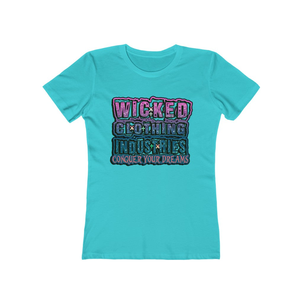 Women's /Conquer You Dreams / Water Color fade/Women's Tee